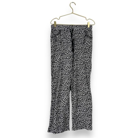 Victoria's Secret Womans Lux Size S/P Leopard Animal Print PJ Pajama Pants‎ 0039 - Picture 1 of 8